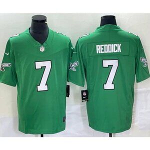 Mens Youths Kids Womens Haason Reddick Green Vapor Stitched Jersey